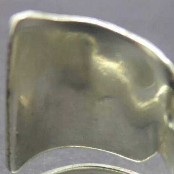 Vintage 925 Sterling Silver Columbia Spoon Ring - Picture 3 of 5